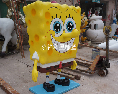 海綿寶寶雕塑