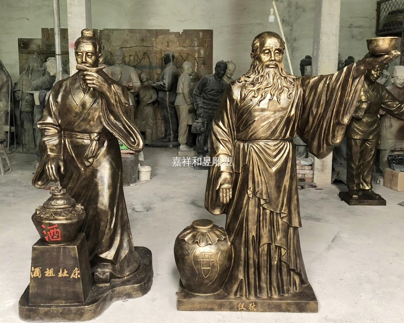 玻璃鋼釀酒文化雕塑