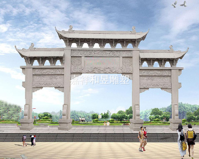 石雕牌坊